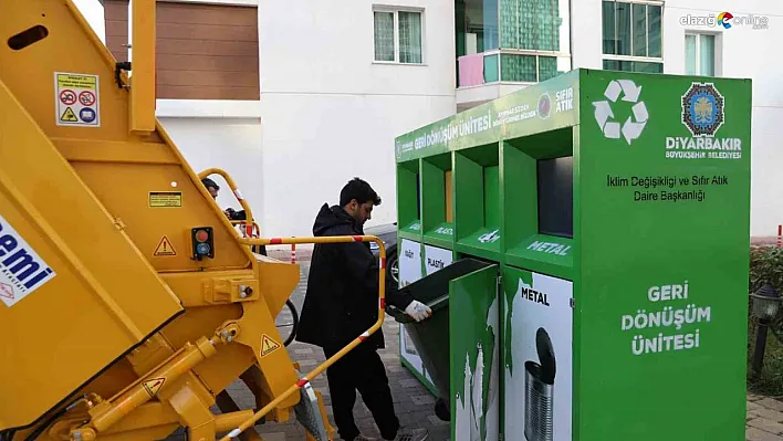 15 sitede ayrıştırılan atıklar geri dönüşüme entegre ediliyor