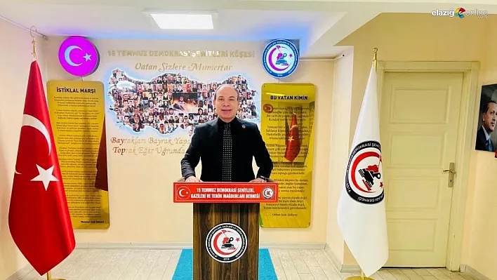 15 Temmuz Demokrasi Şehitleri, Gazileri ve Terör Mağdurları Derneği Genel Başkanı Gündüz: 'İçişleri Bakan Yardımcısı Mehmet Aktaş yerli ve milli duruşuyla öne çıkıyor''