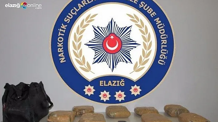 8 kilo toz esrar ele geçirildi