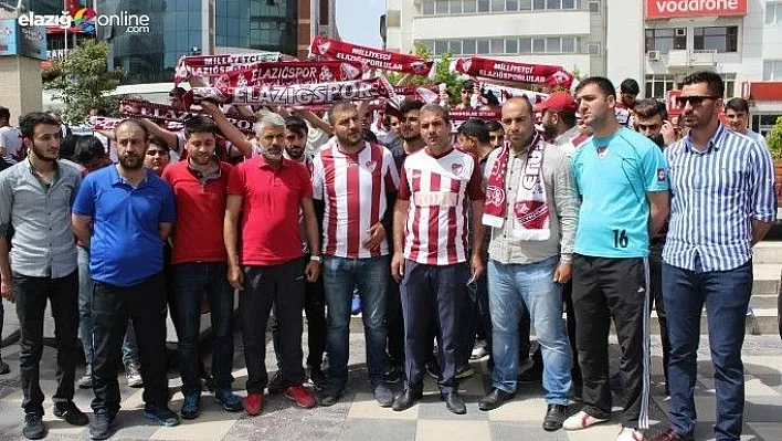 Taraftarlardan Elazığspor'a destek çağrısı