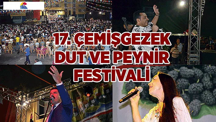 17. Çemişgezek Dut ve Peynir Festivali