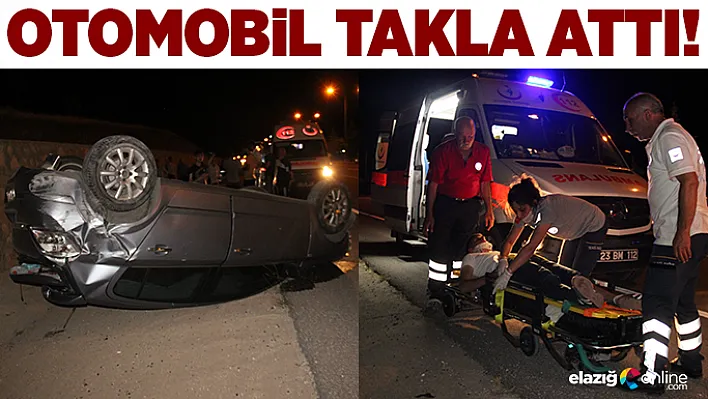 Otomobil Takla Attı!
