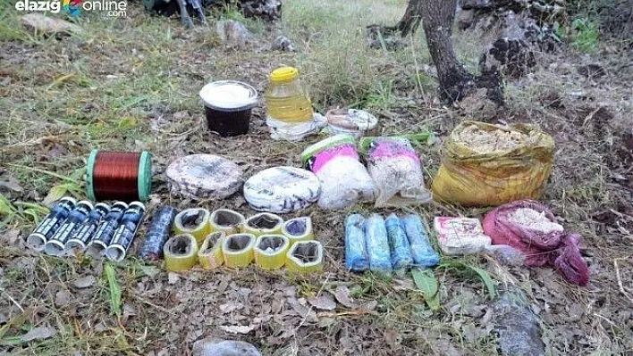 Karakoçan kırsalında patlayıcı ele geçirildi