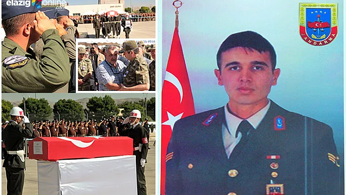 Bingöl Şehidi Elazığ'dan Dualarla Uğurlandı