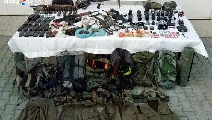 Etkisiz hale getirilen teröristlerin üzerinden cephanelik çıktı