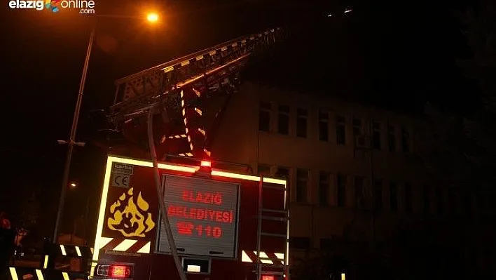 Gıda Tarım ve Hayvancılık Müdürlüğü'nde Yangın!