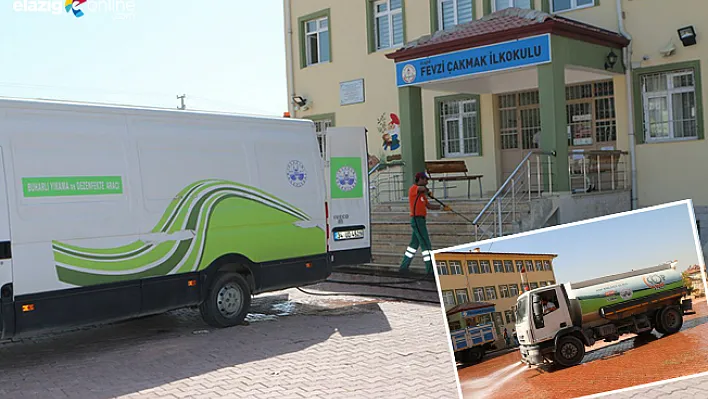 Yeni Eğitim Yılı Öncesi Okullara Kapsamlı Temizlik!
