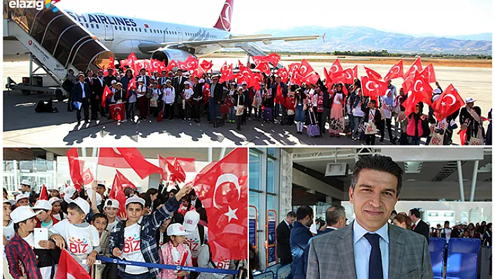 180 öğrenci 'Biz Anadoluyuz Projesi' ile ilk kez uçağı bindi