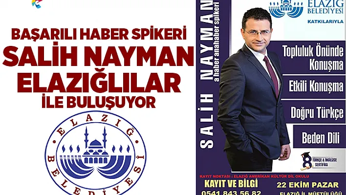 Başarılı Haber Spikeri Elazığ'da