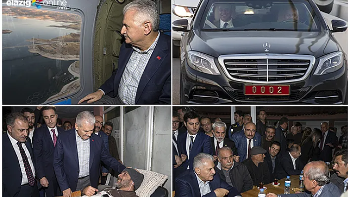 Başbakan Yıldırım, Ağın'ı Ziyaret Etti!