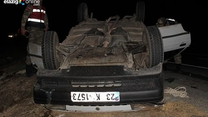 Elazığ'da trafik kazası: 3 yaralı