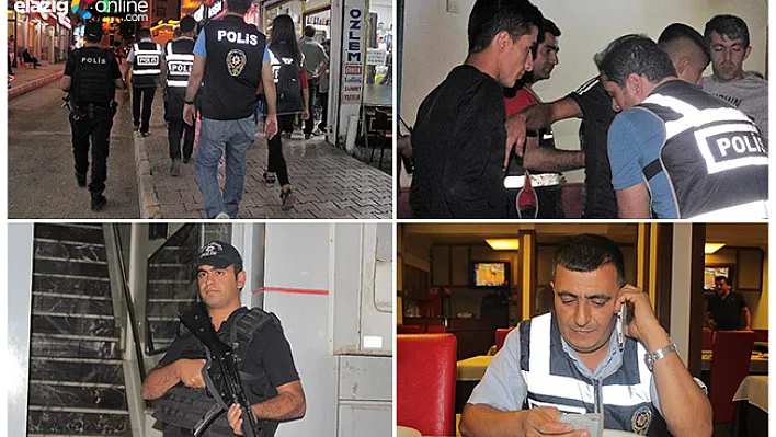 Elazığ'da 9 ayda 35 bin 400 şahıs sorgulandı, 80 şüpheli yakalandı