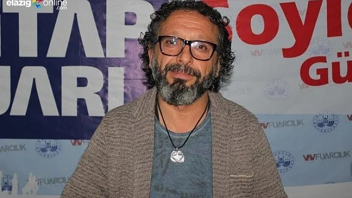 Ünlü yazar Sinan Yağmur Elazığ'da okuyucuları ile buluştu