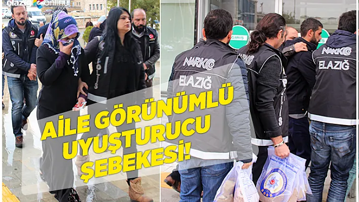 Aile görünümlü uyuşturucu sevkiyatı!