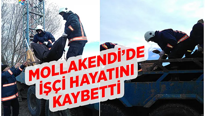 Elazığ'da işçinin Feci Ölümü!