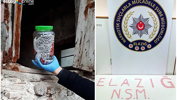 Elazığ'da bin 95 adet Extacy hap ele geçirildi!