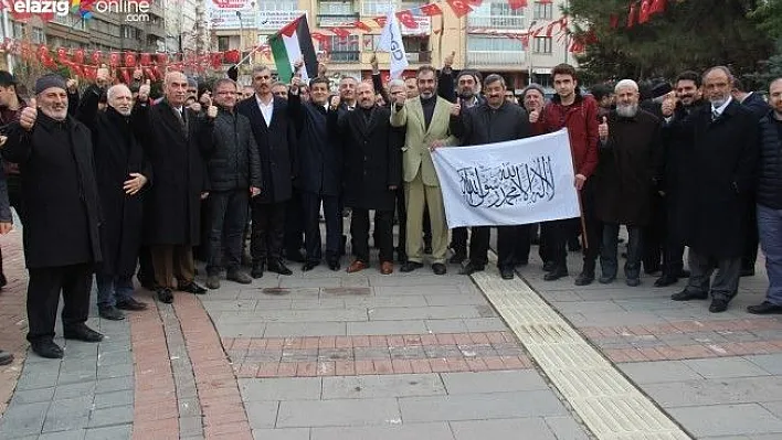 Elazığ'dan Trump'a &quotKudüs" tepkisi