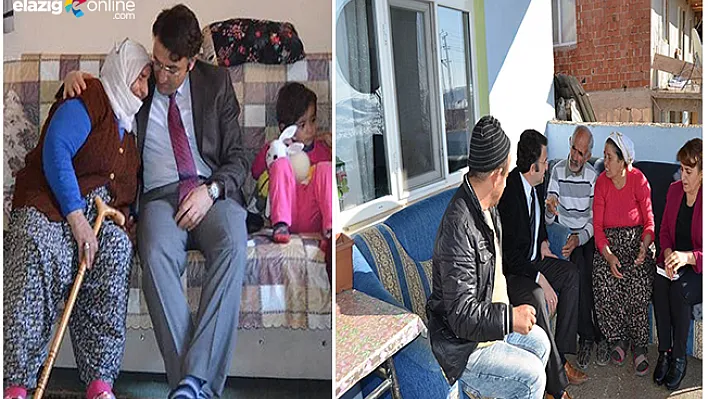 Hozat Kaymakamı Hüseyin Çam Ev Ziyaretlerine Devam Ediyor