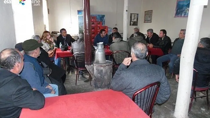 Pertek'te Sulama Kooperatifi Kurma Çalışmaları