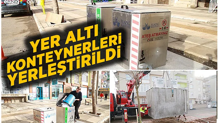Yer altı Çöp Konteynerleri Yaygınlaşıyor