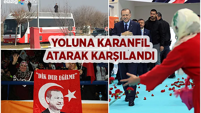 Cumhurbaşkanı Erdoğan Elazığ'da idi. Kongreden Kısa Kısa..