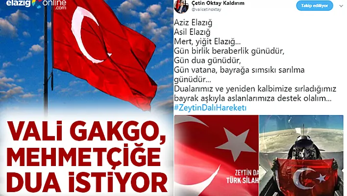 Dün Dua Etti, Bugün Dua İstedi!