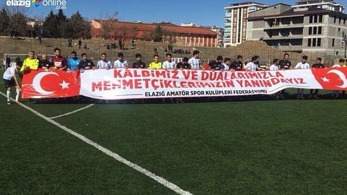 Elazığ amatöründen Mehmetçiğe destek