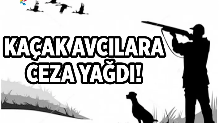 Elazığ'da kaçak avcılara 82 bin TL ceza!
