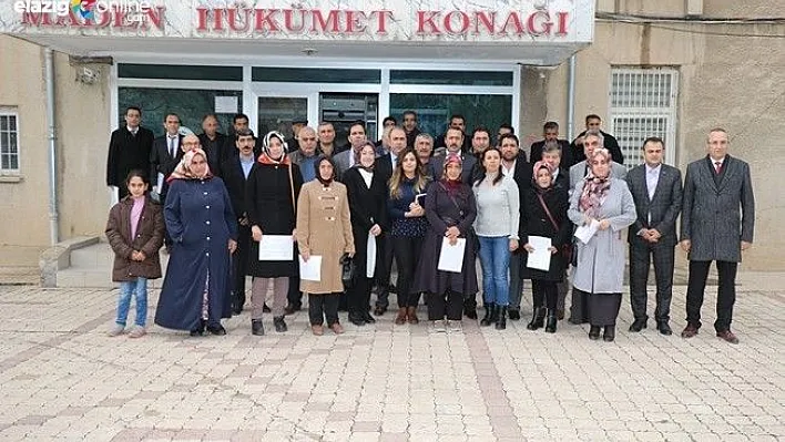 Maden'de Çiftçilere Sertifika Verildi
