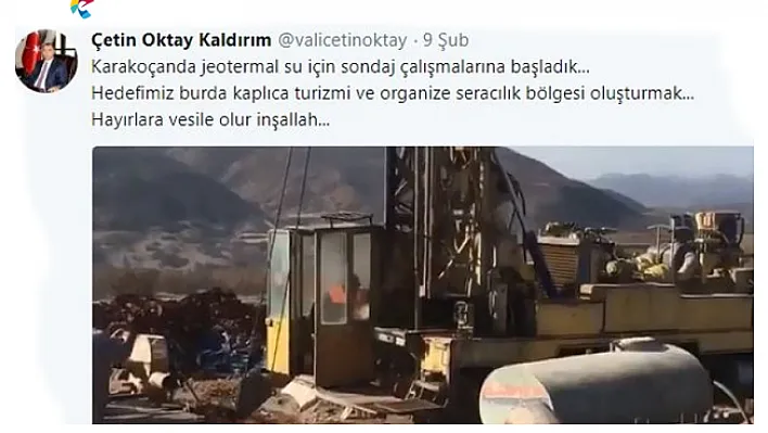 Vali Gakgo, Karakoçan'a Müjdeyi Verdi!