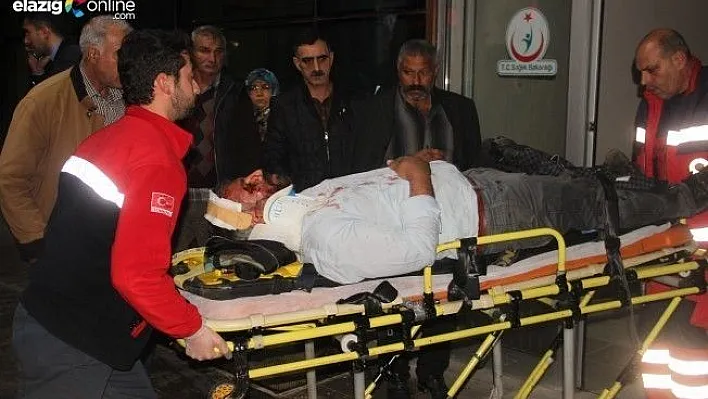 Yazıkonak Kavşağı'nda Kaza, 5 Yaralı!