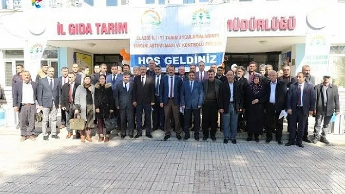 Elazığ'da Çiftçilere Sertifika Verildi