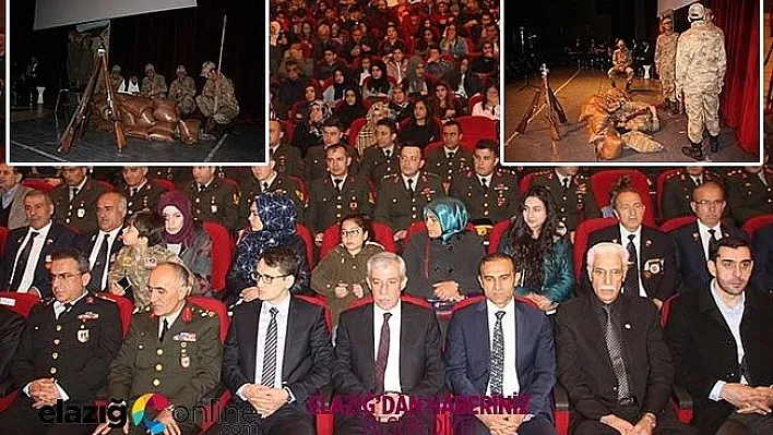 Elazığ'da 18 Mart Şehitleri Anma Günü ve Çanakkale Zaferi