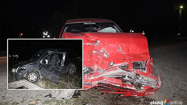 Elazığ'da trafik kazası: 4 yaralı