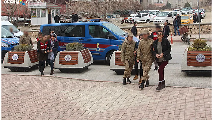 Elazığ'da örgüt propagandasına 2 tutuklama!