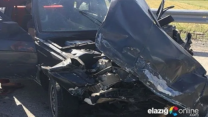 Elazığ'da trafik kazası: 5 yaralı