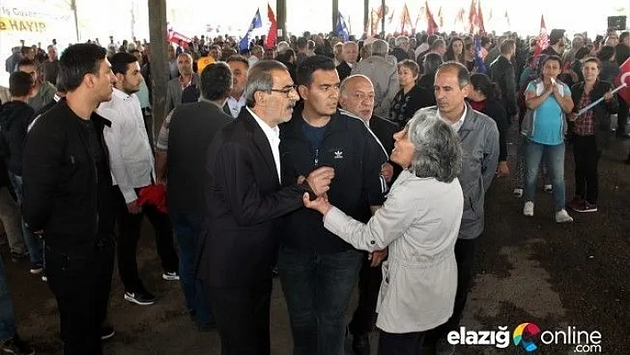 Elazığ'da 1 Mayıs'ta CHP ile HDP arasında gerginlik!