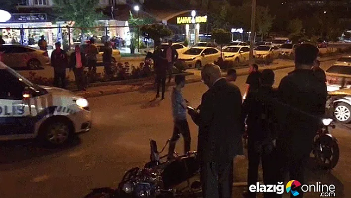 Elazığ'da trafik kazası: 2 yaralı