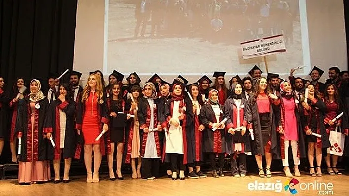 Fırat Üniversitesi Mühendislik Fakültesinde mezuniyet töreni