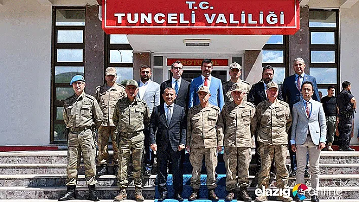Jandarma Genel Komutanı Çetin Tunceli'de