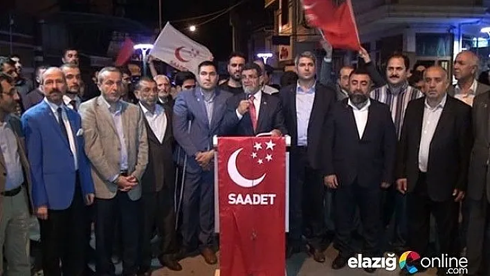 SP Milletvekili adayları coşkuyla karşılandı