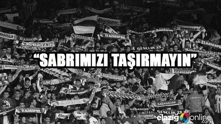 Taraftar tepkili