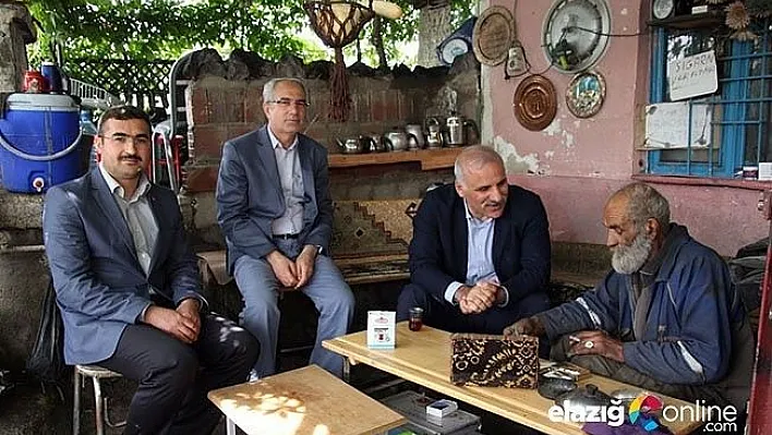 Vali Baba'dan Feyzi Baba'ya ziyaret