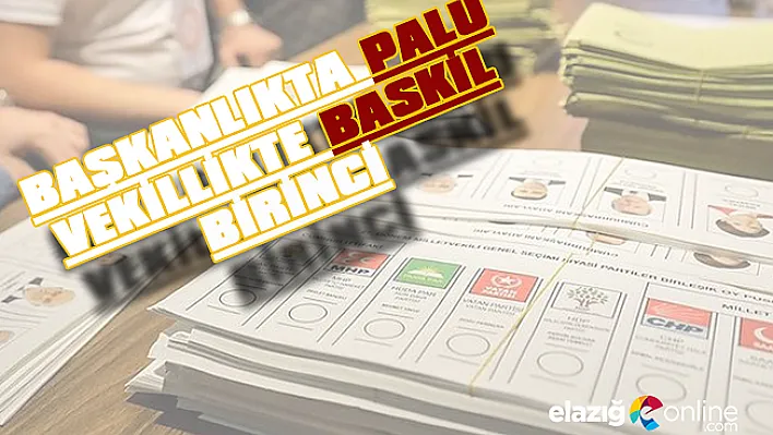 Baskil ve Palu birincilik için yarıştı
