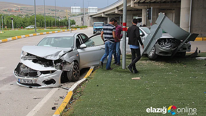 Elazığ'da trafik kazası: 4 yaralı