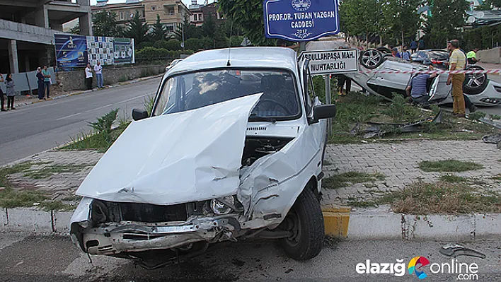 Elazığ'da trafik kazası: 5 yaralı