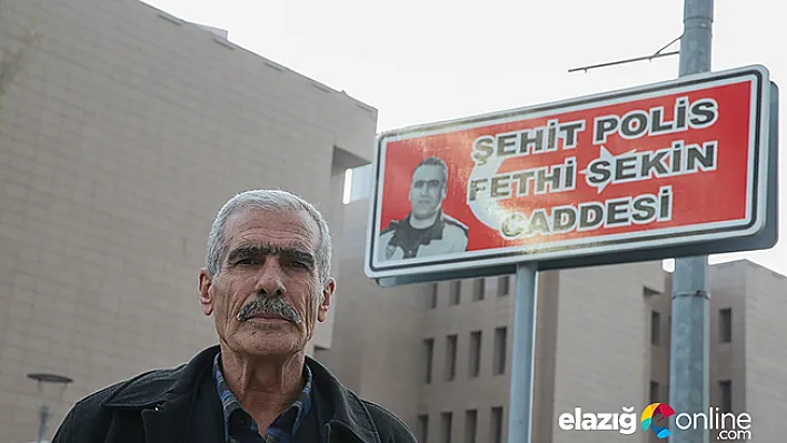 Kahraman polisin babası ateş püskürdü