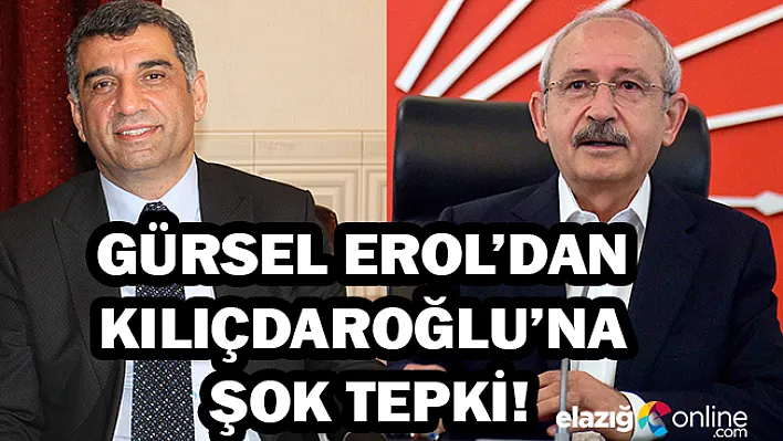 Milletvekili Erol'dan Kılıçdaroğlu'na Şok Çağrı!