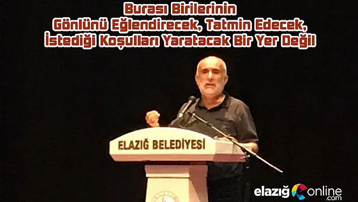 Osman Dilek 'Herkes vebal altındadır'