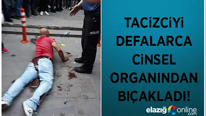 Çocuğuna tacizde bulunan şahsı cinsel organından defalarca bıçakladı